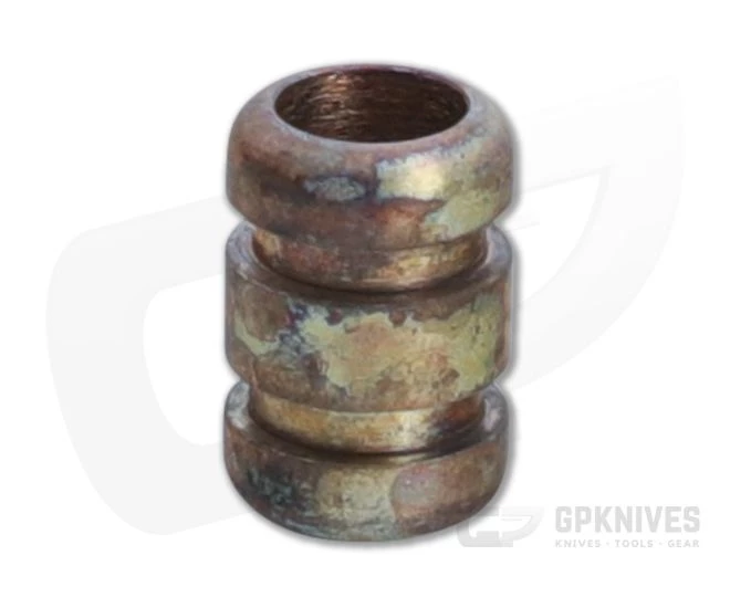 Ti Survival Grooved Copper Lanyard Bead Patina Finish 087 3 Ti Survival Grooved Copper Lanyard Bead Patina Finish 087