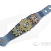Hinderer Gear Clip Blue Titanium Pocket Clip 0918