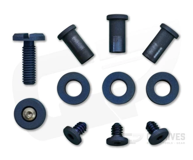 Hinderer Knives Complete Hardware Kit XM-18 3.5" Battle Blue 3 Hinderer Knives Complete Hardware Kit XM-18 3.5" Battle Blue