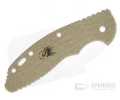 Hinderer Knives XM-18 3.5" Handle Scale Smooth Natural Canvas Micarta -Cheap Knife Accessories Store 1092 2 1