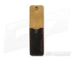 Hitch & Timber Buck 110 Belt Sheath Brown Nut Leather -Cheap Knife Accessories Store 110belt bn 2