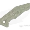 Hinderer Knives Halftrack Handle Scale Textured OD Green Micarta 1176 -Cheap Knife Accessories Store 1176 1