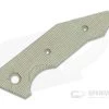 Hinderer Knives Halftrack Handle Scale Smooth OD Green Micarta 1178 -Cheap Knife Accessories Store 1178 1 1