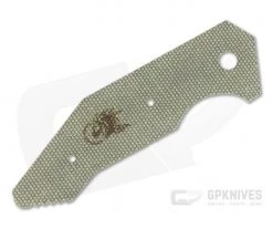 Hinderer Knives Halftrack Handle Scale Smooth OD Green Micarta 1178 -Cheap Knife Accessories Store 1178 2