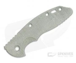 Hinderer Knives Skinny XM-18 3.5" Handle Scale Smooth OD Green Micarta 1234