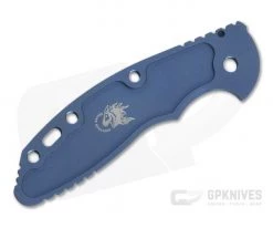 Hinderer Knives Skinny XM-18 3.5" Handle Scale Smooth Battle Blue Titanium 1237 -Cheap Knife Accessories Store 1237 2