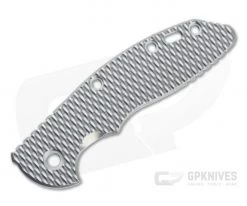 Hinderer Knives Skinny XM-18 3.5" Handle Scale Textured Stonewashed Titanium 1245