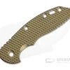 Hinderer Knives Skinny XM-18 3.5" Handle Scale Textured Stonewashed Bronze Titanium 1246 -Cheap Knife Accessories Store 1246 1 1