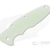 Hinderer Knives Eklipse 3.5" Handle Scale Textured Translucent Green G10 1263
