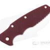 Hinderer Knives Eklipse 3.5" Handle Scale Textured Red G10 1265 -Cheap Knife Accessories Store 1265 1 1