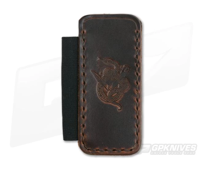 Hitch & Timber No. 15 Slip Brown Nut Leather EDC Slip & Pen Holder 4 Hitch & Timber No. 15 Slip Brown Nut Leather EDC Slip & Pen Holder - Image 2