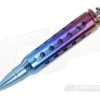 Steve Kelly .223 Bullet Dangler Titanium Key Chain Blurple 3586 -Cheap Knife Accessories Store 3586 1