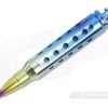 Steve Kelly .223 Bullet Dangler Titanium Key Chain Neon Rainbow 3590 -Cheap Knife Accessories Store 3590 1
