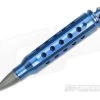 Steve Kelly .223 Bullet Dangler Titanium Key Chain Blue w/ Gun Metal 3604 -Cheap Knife Accessories Store 3604 1