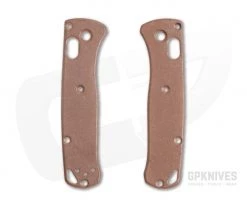 Flytanium Benchmade Mini Bugout Scales Antique Stonewashed Copper