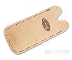Case Knives XX Light Brown Leather Knife Slip Sheath 41410