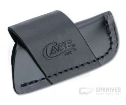 Case Knives XX Medium Side Draw Leather Belt Sheath Black 52238