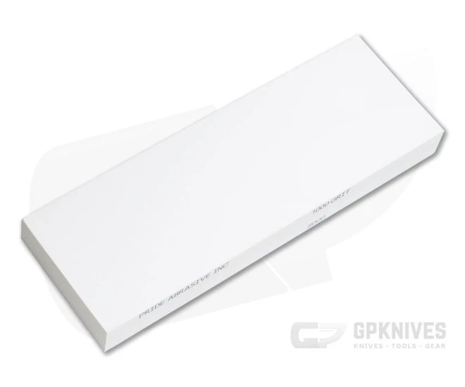 Pride Abrasive 8" Aluminum Oxide Water Stone 1000/8000 Dual Grit 3 Pride Abrasive 8" Aluminum Oxide Water Stone 1000/8000 Dual Grit