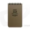 Rite In The Rain 3" x 5" All-Weather Notebook Tan -Cheap Knife Accessories Store 935t 1 1