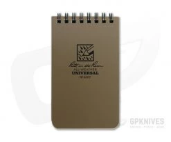 Rite In The Rain 3" x 5" All-Weather Notebook Tan