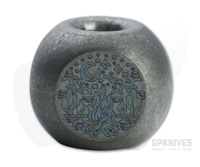 Audacious Concept Adventure Bead Stonewashed Titanium Lanyard Bead ADV-TIT-STW 4 Audacious Concept Adventure Bead Stonewashed Titanium Lanyard Bead ADV-TIT-STW - Image 2