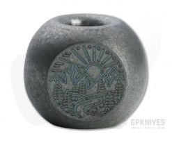 Audacious Concept Adventure Bead Stonewashed Titanium Lanyard Bead ADV-TIT-STW 7 Audacious Concept Adventure Bead Stonewashed Titanium Lanyard Bead ADV-TIT-STW -Cheap Knife Accessories Store adv tit stw 3