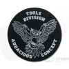 Audacious Concept Tool Division Owl Logo Aluminum Patch ALU-OWL-BLK -Cheap Knife Accessories Store alu owl blk 1