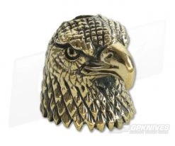 Lion Armory American Eagle Bead Brass