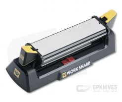 Work Sharp Benchstone Tri-Brasive Knife Sharpener WSBCHBSS