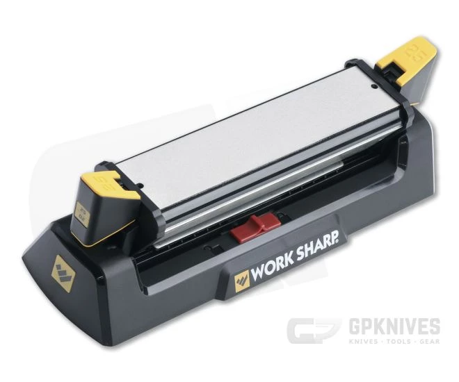 Work Sharp Benchstone Tri-Brasive Knife Sharpener WSBCHBSS 3 Work Sharp Benchstone Tri-Brasive Knife Sharpener WSBCHBSS