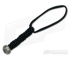 Spyderco Pewter Bead Round Lanyard