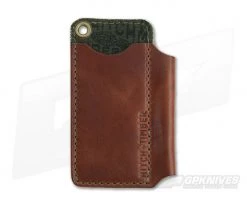 Hitch & Timber Big Runt Chestnut Leather EDC Slip & Pen Holder