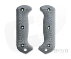 Kabar Becker Black Canvas Micarta Handle Set for Full-Size Becker Knives BK77BLKHNDL
