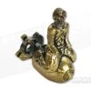 Lion Armory Bomb Rider Bead Brass