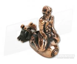 Lion Armory Bomb Rider Bead Copper