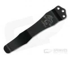 Emerson Knives Skull Logo Black Pocket Clip