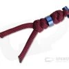 Chris Reeve Large Sebenza/Umnumzaan Lanyard Burgundy with Blue Bead -Cheap Knife Accessories Store com 7098