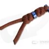 Chris Reeve Large Sebenza/Umnumzaan Lanyard Rust with Blue Bead -Cheap Knife Accessories Store com 7131 1