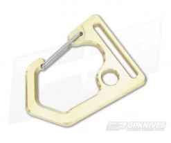 Tuff-Writer D22 Uncus Brass Carabiner