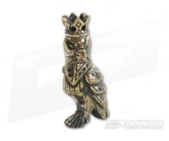 Lion Armory Cyber Bird Bead Brass