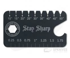 Audacious Concept Dog Tag Tool V3.0 Angle Finder Black PVD Titanium DT3-TIT-PVD