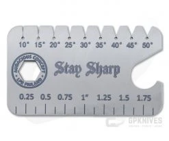 Audacious Concept Dog Tag Tool V3.0 Angle Finder Satin Titanium DT3-TIT-SATIN