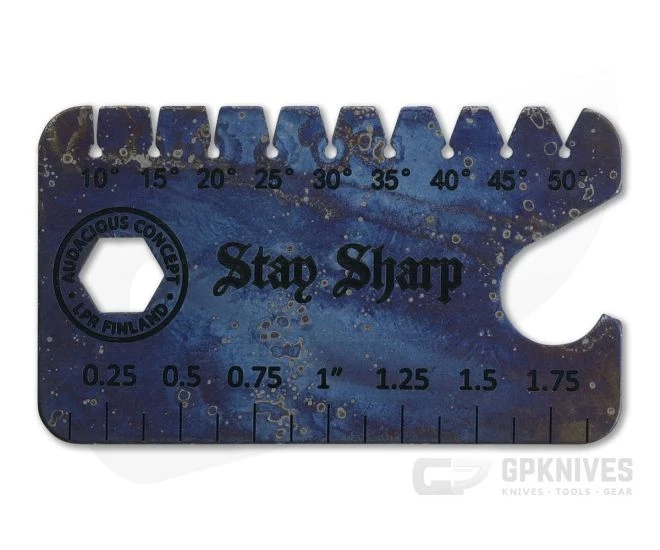 Audacious Concept Dog Tag Tool V3.0 Angle Finder Thunder Sky Titanium DT3-TIT-SKY 3 Audacious Concept Dog Tag Tool V3.0 Angle Finder Thunder Sky Titanium DT3-TIT-SKY