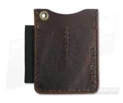 Hitch & Timber Duz All EDC Utility Wallet Brown Nut Leather