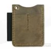 Hitch & Timber Duz All EDC Utility Wallet Crazy Horse Leather -Cheap Knife Accessories Store duzall ch