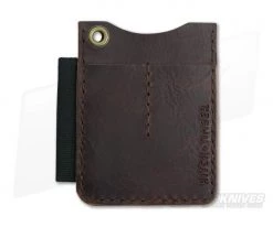 Hitch & Timber Duz All EDC Utility Wallet Cherry Harvest Leather