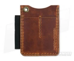 Hitch & Timber Duz All EDC Utility Wallet English Tan Leather