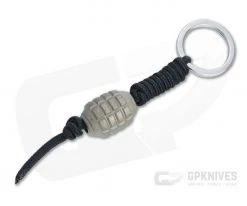 Microtech Frag Grenade Bead Apocalyptic Bronze Lanyard Keychain