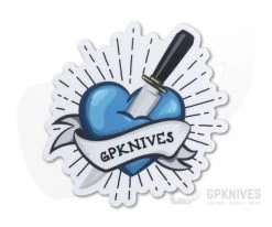 GPKnives Limited American Traditional Heart and Blade Tattoo Sticker -Cheap Knife Accessories Store gpsticker 006 1