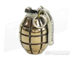 Lion Armory Hand Grenade Bead Brass Limited Edition